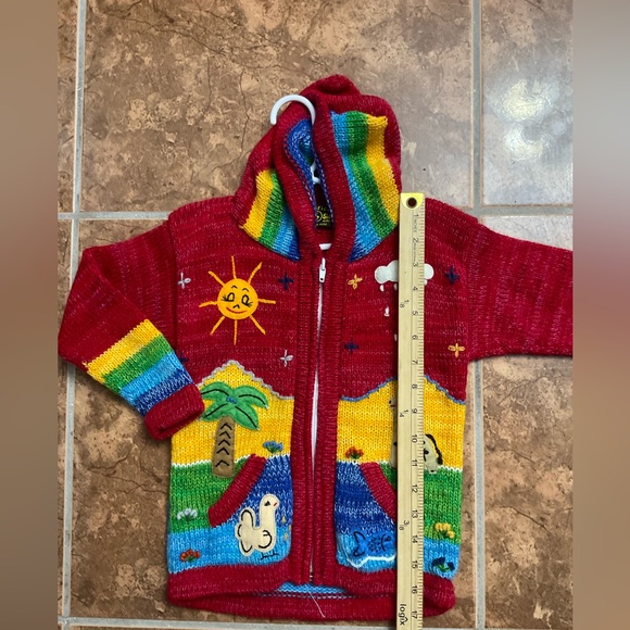 American South Side Colorful Children's Knit Sweater with Fun Designs unisex - Picture 8 of 8